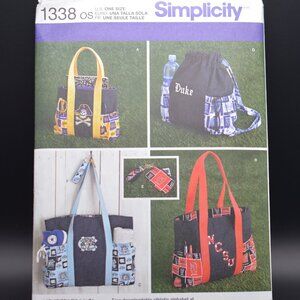 Simplicity Pattern 1338 4 Bag